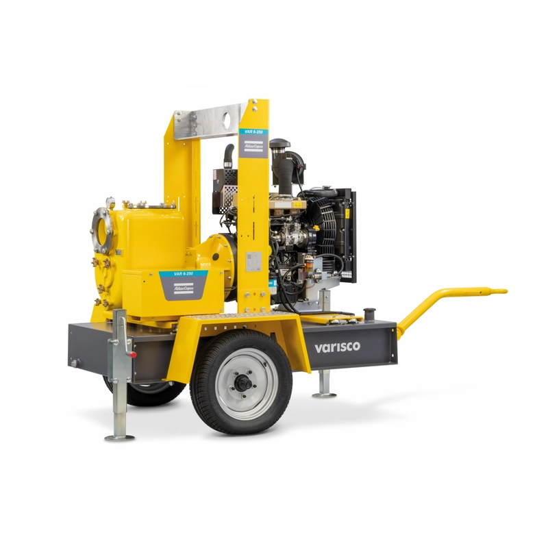 Мотопомпа дизельная Atlas Copco VAR 6-350 FKL36 G11 TRAILER