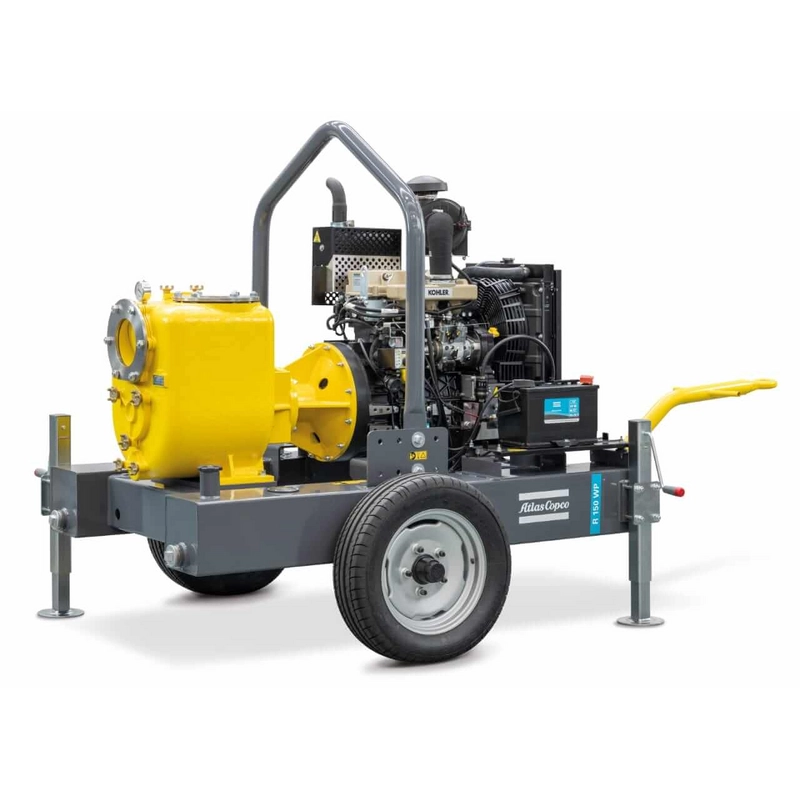 Мотопомпа дизельная Atlas Copco R150 WP FKL10 G11 TRAILER