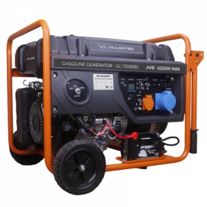 Генератор бензиновый VILLARTEC GG7300ЕВС и блок автоматического запуска генератора 10кВт