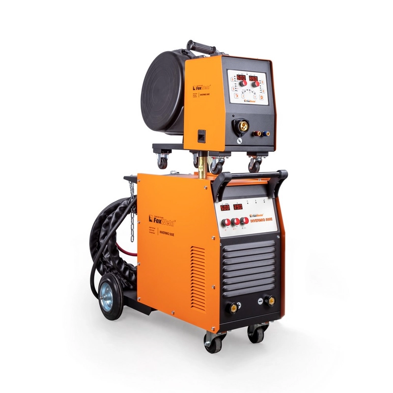 Сварочный полуавтомат Foxweld INVERMIG 500E с отдельным МП (с комплектом кабелей, пр-во FoxWeld/КНР)