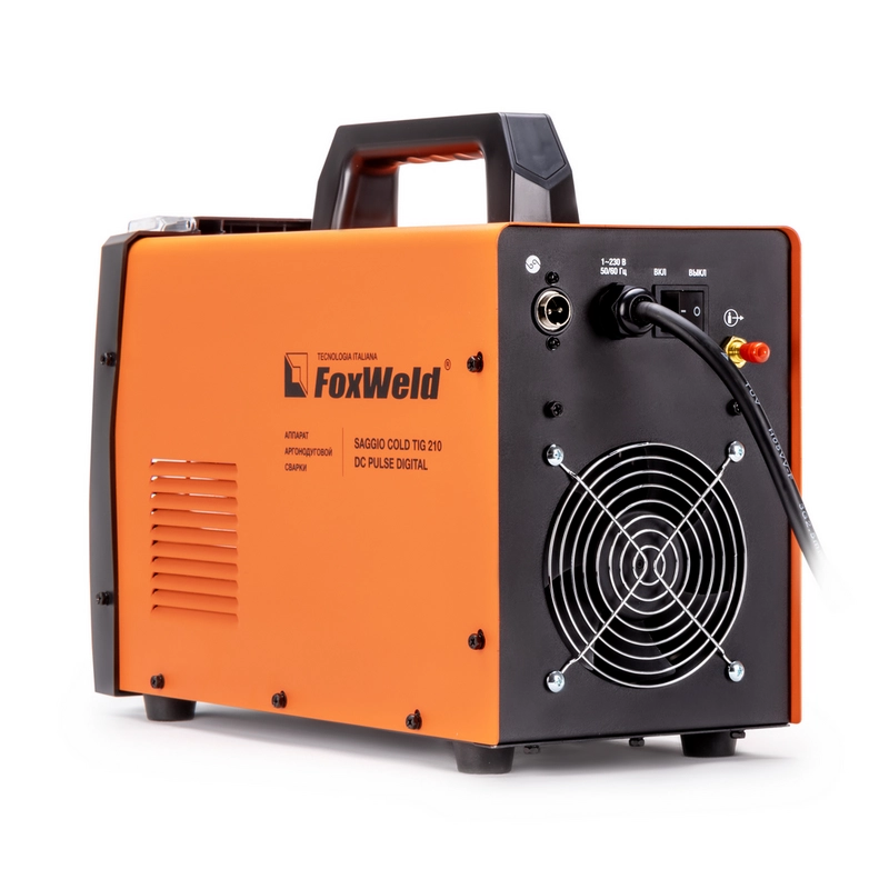 Аппарат аргонодуговой сварки Foxweld SAGGIO COLD TIG 210 DC PULSE DIGITAL