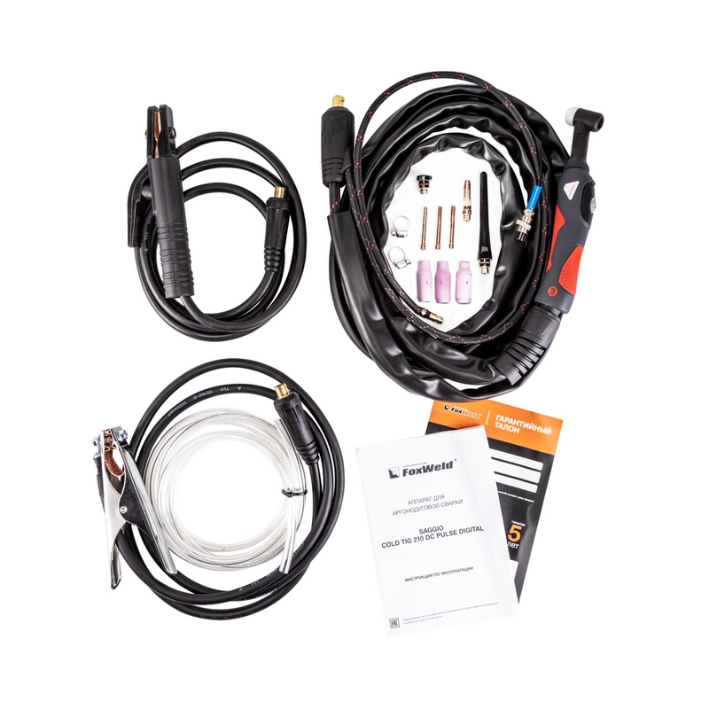 Аппарат аргонодуговой сварки Foxweld SAGGIO COLD TIG 210 DC PULSE DIGITAL