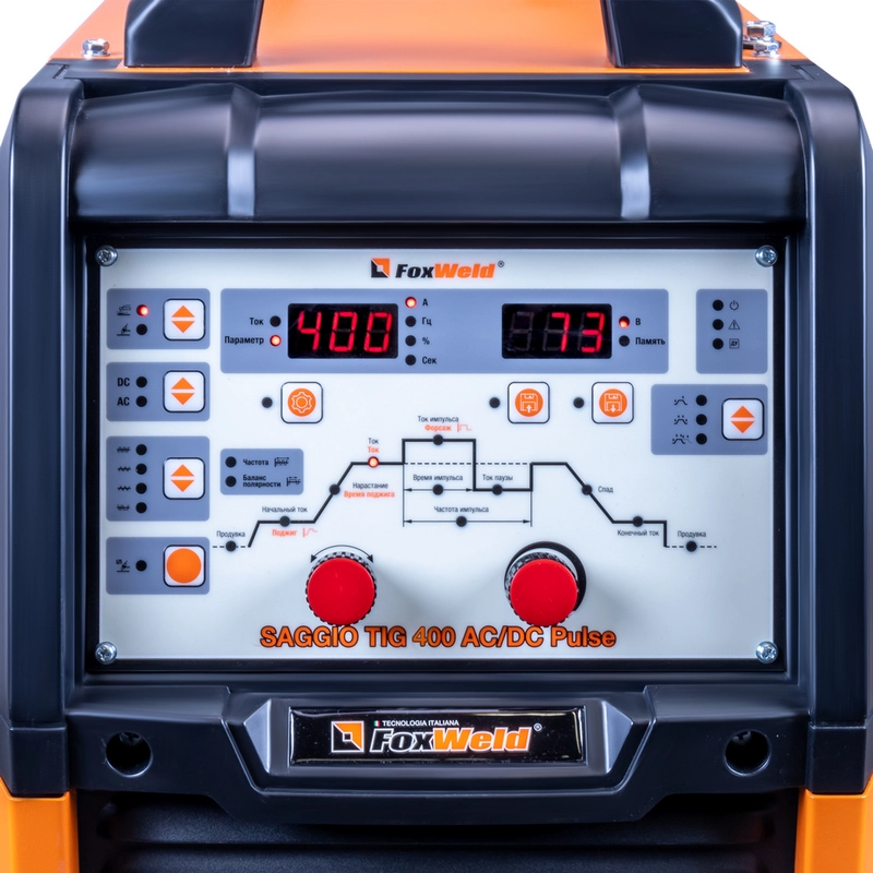 Аппарат аргонодуговой сварки Foxweld SAGGIO TIG 400 AC/DC Pulse