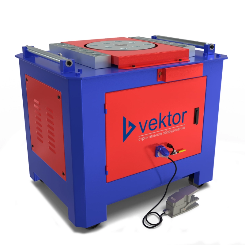 Станок для гибки арматуры Vektor GW50C с доводчиком