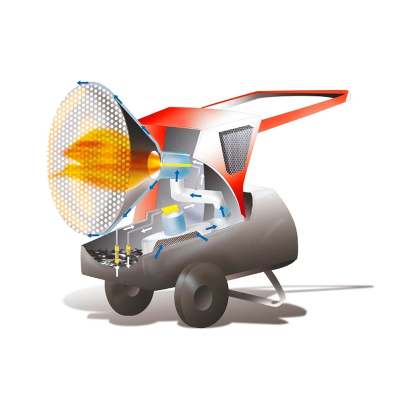 Инфракрасный нагреватель воздуха Biemmedue FIRE 45 1 SPEED