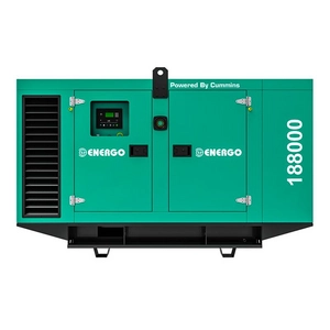 Дизельный генератор ENERGO AD180-T400C-S в кожухе