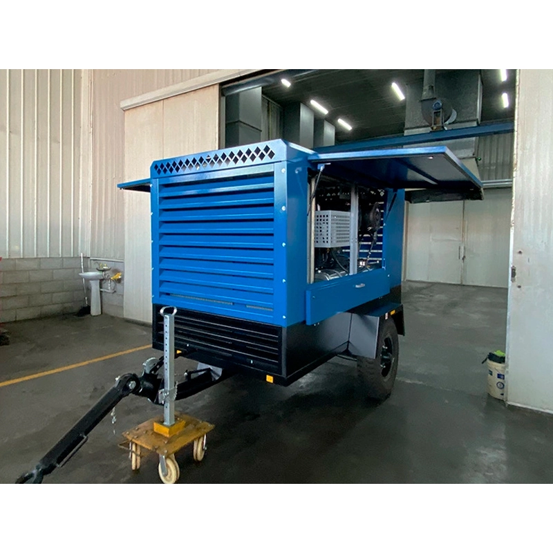 Дизельный компрессор Airbox ADS 420-7 на шасси