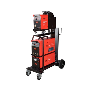 Полуавтомат сварочный FUBAG INMIG 500T DW SYN + подающий механизм DRIVE INMIG DW SYN + шланг-пакет 5 метров 70 мм2 14 pol с жидкостным охлаждением для INMIG 500T DW SYN + горелка FB 500 3m +