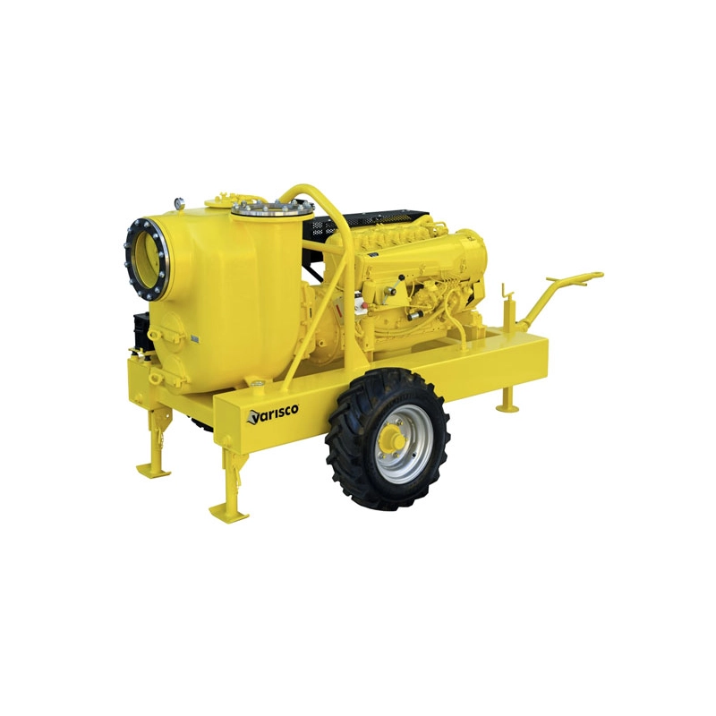 Мотопомпа дизельная Varisco JD 12-400 G10 RZD24 TRAILER