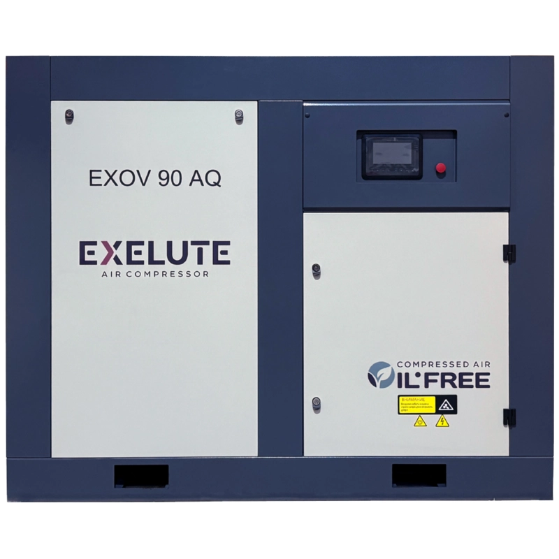Винтовой компрессор безмасляный EXELUTE EXOV 132/8W AQ