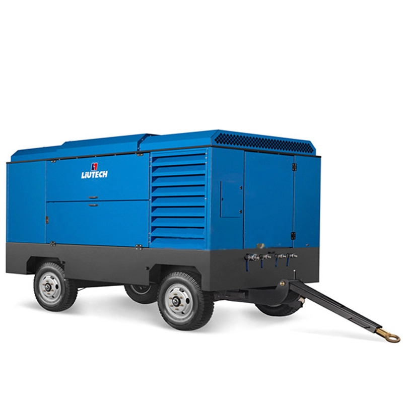 Дизельный компрессор Liutech LUY200-10 на шасси