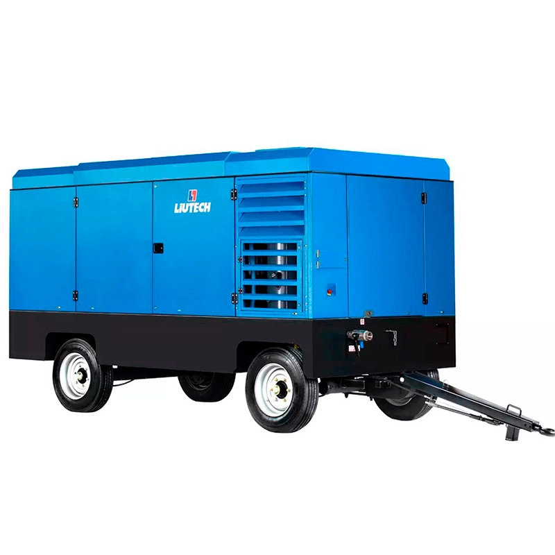 Дизельный компрессор Liutech LUY390-25 на шасси