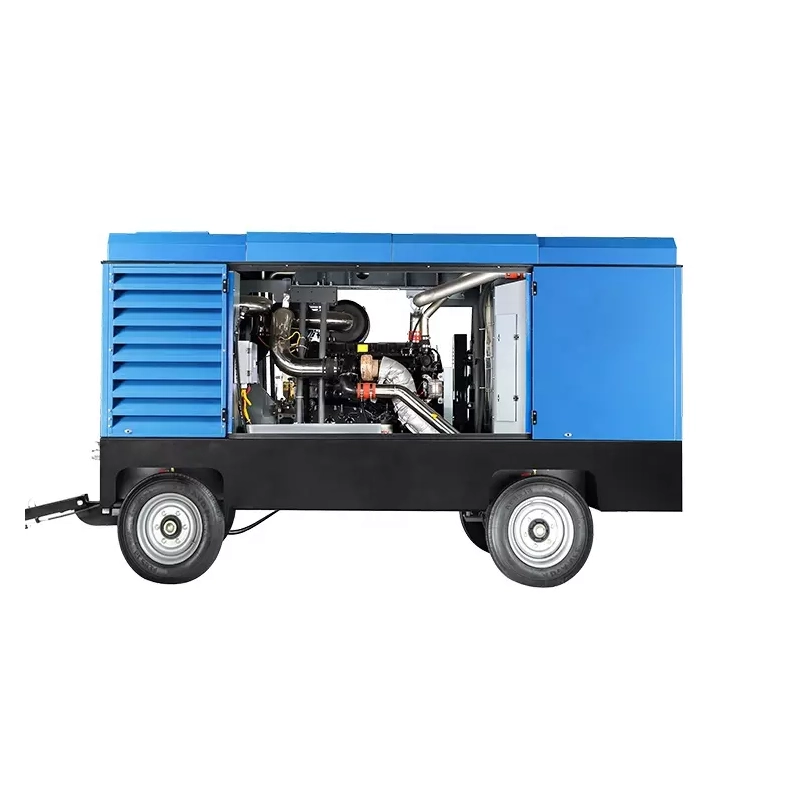 Дизельный компрессор Liutech LUY390-25 на шасси