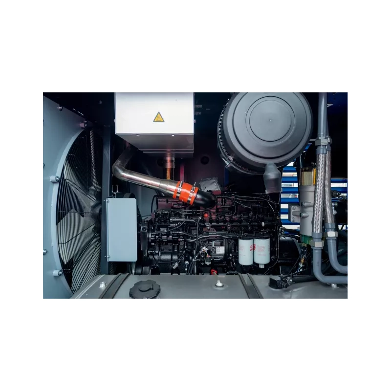 Дизельный компрессор BAYSAR LVSK 1130-26D на шасси