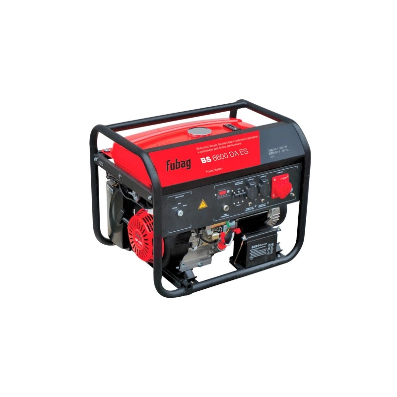 Бензиновый генератор Fubag BS 6600 DA ES