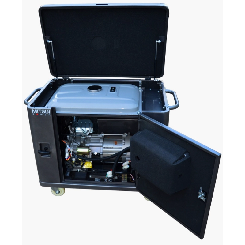 Бензиновый генератор Mitsui Power ZM 7000 SE в кожухе