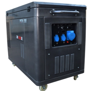 Бензиновый генератор Mitsui Power ZM 12500 SE в кожухе