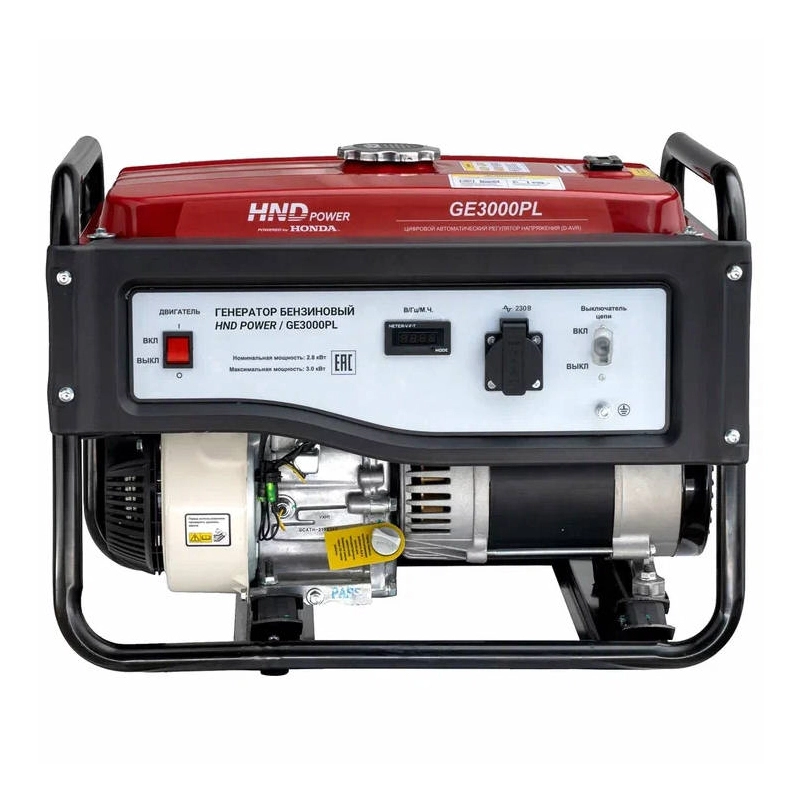 Бензиновый генератор HND GE 3000 PL