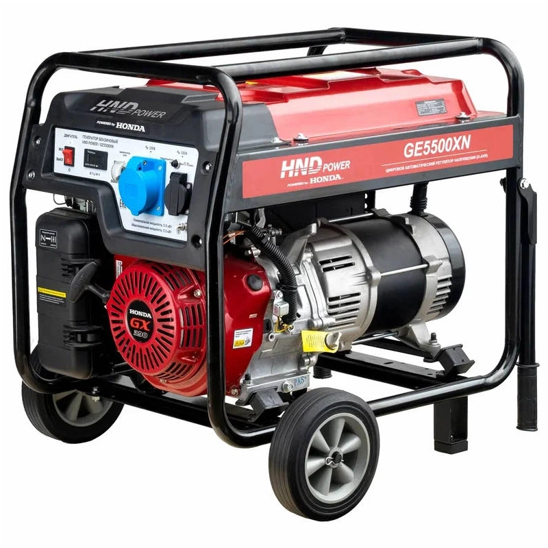 Бензиновый генератор HND GE 5500 XN