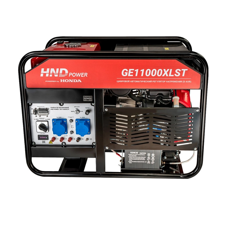 Бензиновый генератор HND GE 11000 XLST