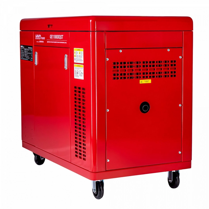 Бензиновый генератор HND GE 11000 XQST (в кожухе)