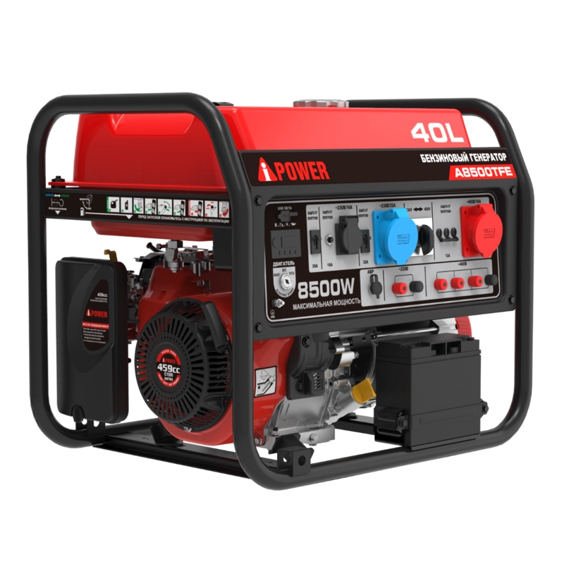 Бензиновый генератор A-iPower A8500TFE