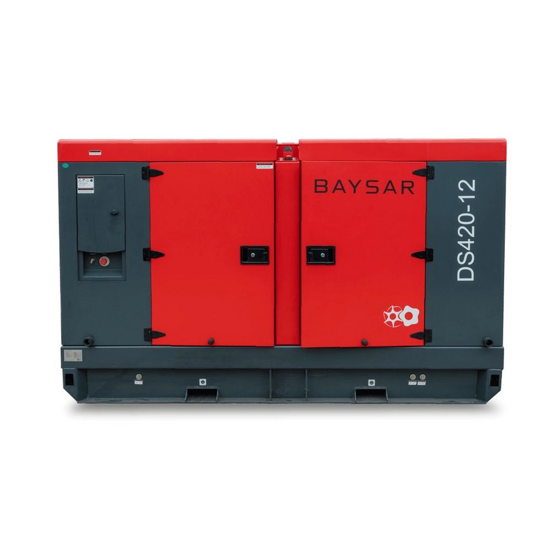 Дизельный компрессор с доохладителем BAYSAR DS420-12 без шасси
