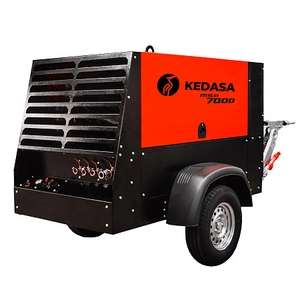 Передвижной дизельный компрессор Kedasa MSP 7000-7