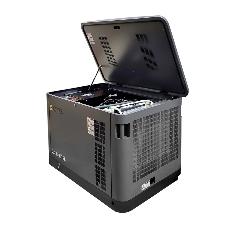 Гибридный генератор CTG CU25000SA в кожухе