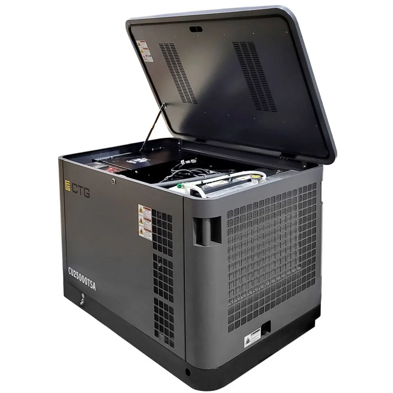 Гибридный генератор CTG CU25000TSA в кожухе