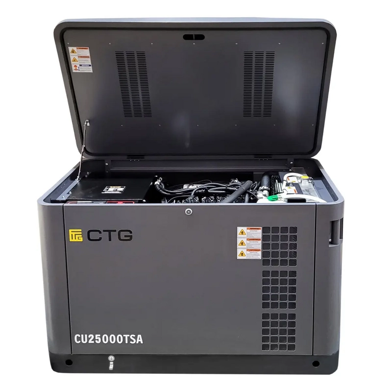 Гибридный генератор CTG CU25000TSA в кожухе
