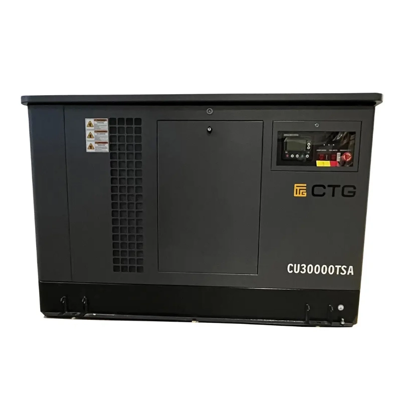Гибридный генератор CTG CU30000TSA в кожухе