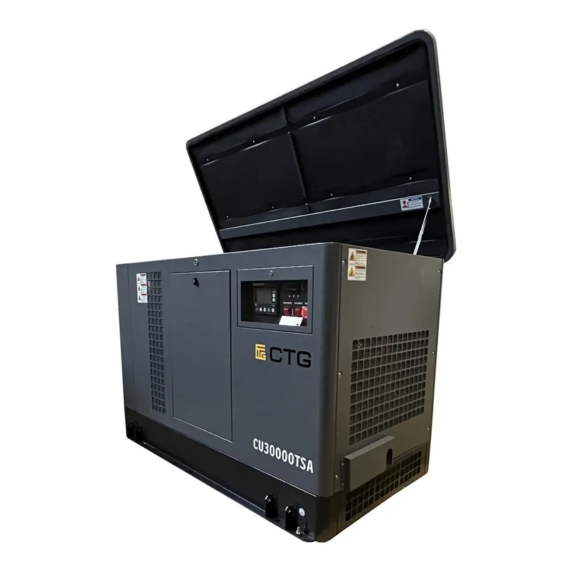 Гибридный генератор CTG CU30000SA в кожухе