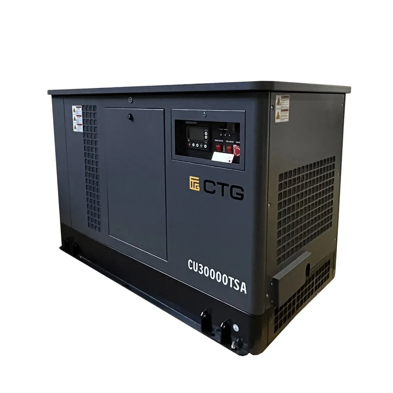 Гибридный генератор CTG CU30000SA в кожухе