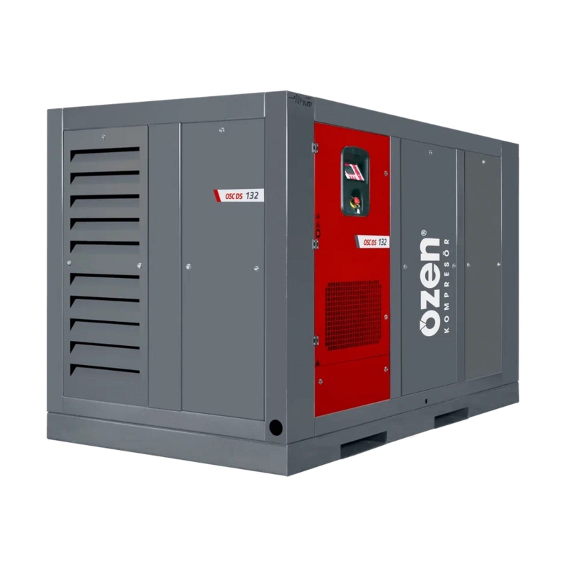 Винтовой компрессор Ozen OSC 18DS - 10 бар прямой привод с регулируемой производительностью