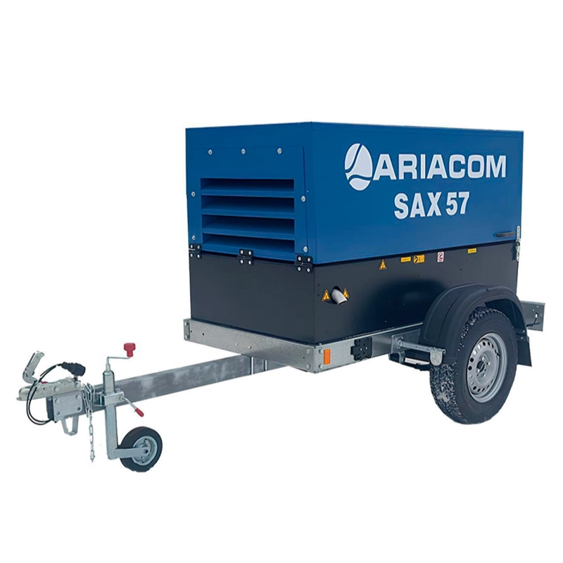 Винтовой компрессор ARIACOM SAX 57 K winter pack  на шасси + доохладитель