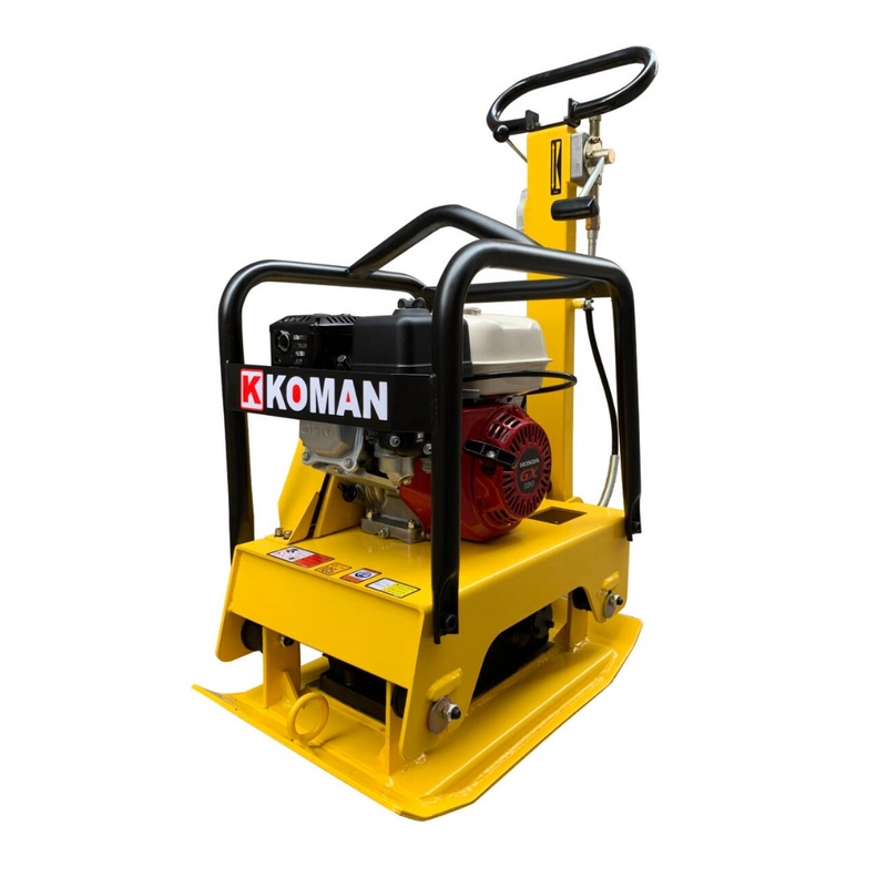 Виброплита бензиновая реверсивная Koman MS125-4