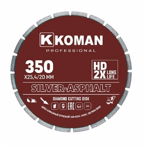 Диск алмазный Koman 350-0214 350 мм