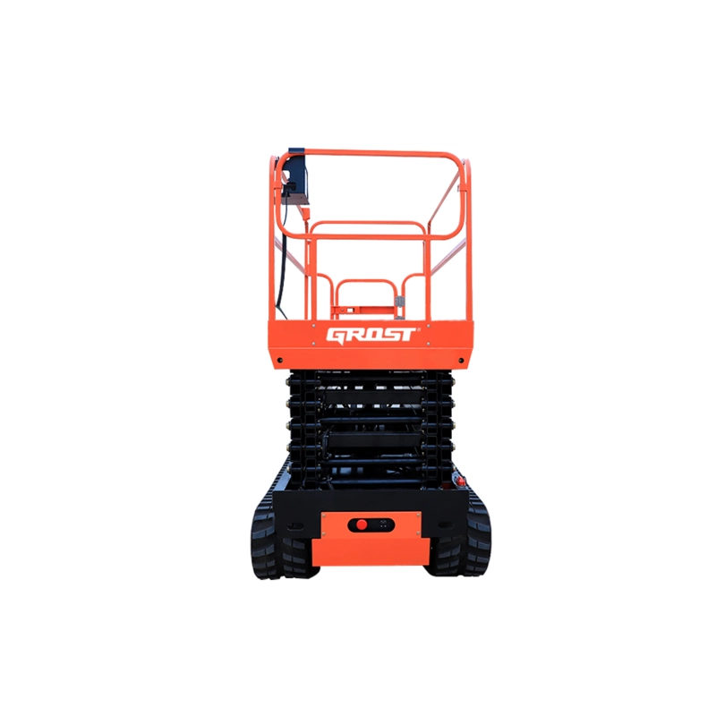 Tower Caterpillar 320-9 самоходный гусиничный подъемник ножничного типа управляемый с платформы