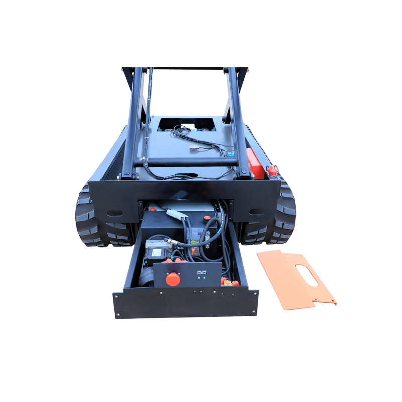 Tower Caterpillar 320-9 самоходный гусиничный подъемник ножничного типа управляемый с платформы