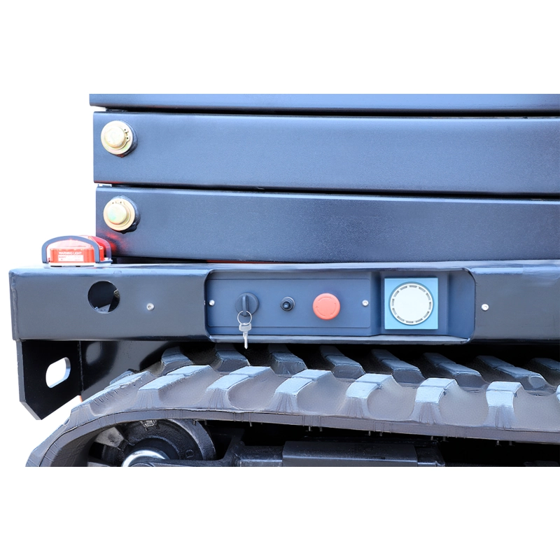 Tower Caterpillar 320-9 самоходный гусиничный подъемник ножничного типа управляемый с платформы